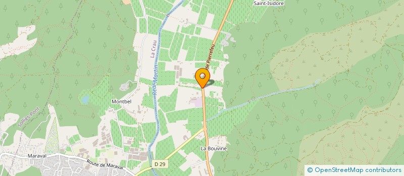 localisation de l'entreprise SCI SL PITOU  HYERES
