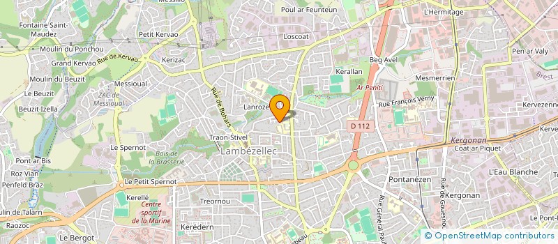 localisation de l'entreprise SCI SL2B à BREST
