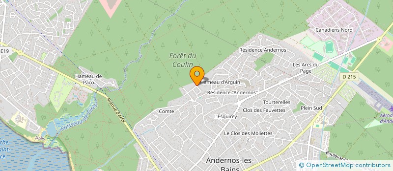 localisation de l'entreprise SCI SLAG  ANDERNOS-LES-BAINS