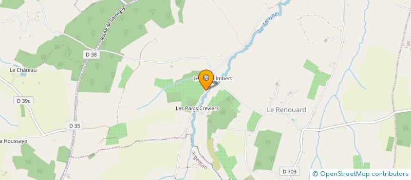 localisation de l'entreprise SCI SLB à LE RENOUARD