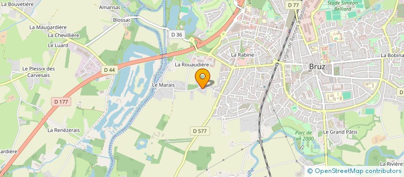 localisation de l'entreprise SCI SLC  BRUZ