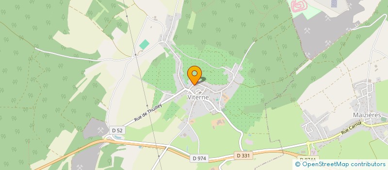 localisation de l'entreprise SCI SLCA  VITERNE