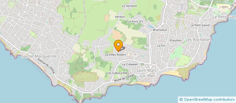 localisation de l'entreprise SCI SLCC PATRIMOINE  SAINT-NAZAIRE