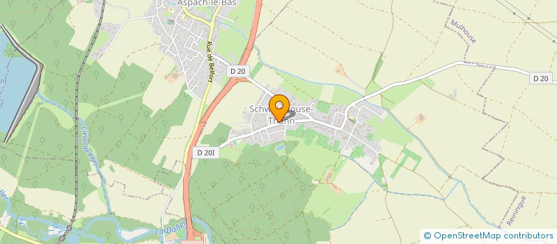 localisation de l'entreprise SCI SLCS  BURNHAUPT-LE-HAUT