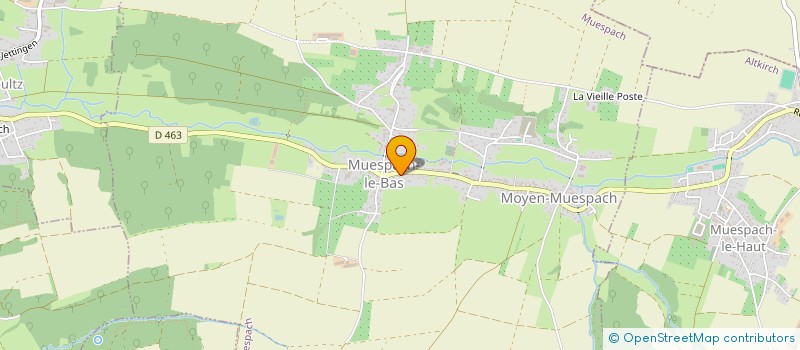 localisation de l'entreprise SCI SLD IMMO  MUESPACH