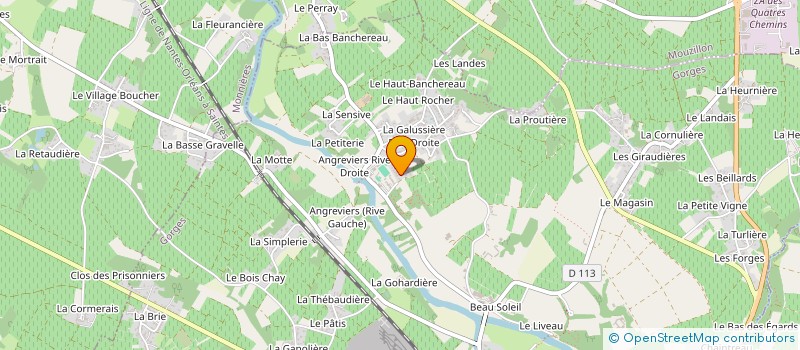 localisation de l'entreprise SCI SLEI  GORGES