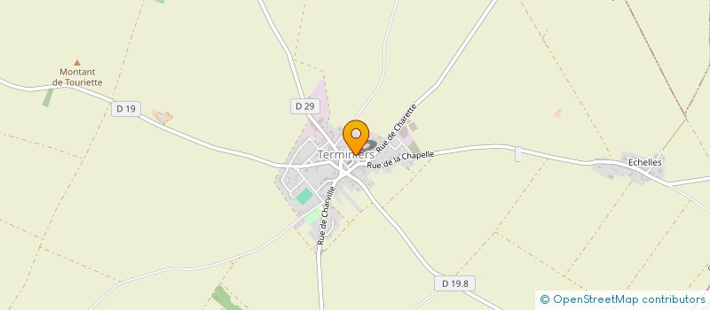 localisation de l'entreprise SCI SLG à TERMINIERS