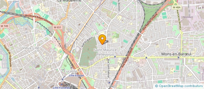 localisation de l'entreprise SCI SLICE IMMOBILIER à LILLE