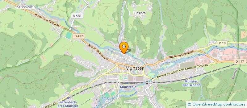 localisation de l'entreprise SCI SLIEVENAMON  MUNSTER