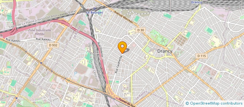 localisation de l'entreprise SCI SLIM  DRANCY