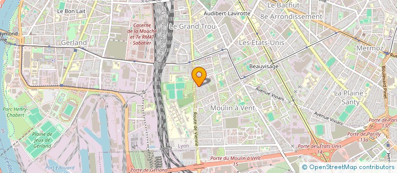 localisation de l'entreprise SCI SLIMANI  VENISSIEUX