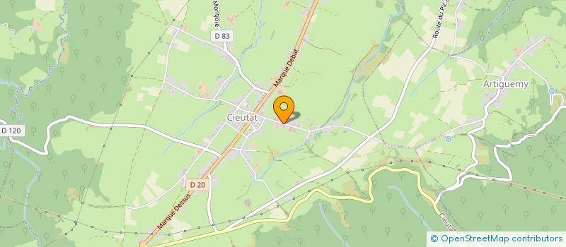 localisation de l'entreprise SCI SLJ  CIEUTAT