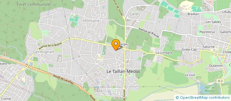 localisation de l'entreprise SCI SLJS BOETIE  LE TAILLAN-MEDOC