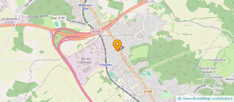 localisation de l'entreprise SCI SLKN  FREPILLON