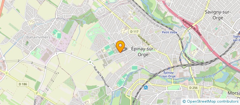 localisation de l'entreprise SCI SLM-DS  EPINAY-SUR-ORGE