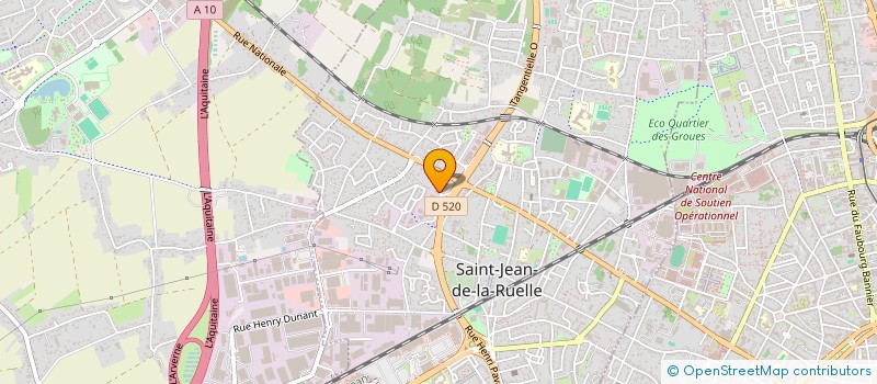 localisation de l'entreprise SCI SLM INVEST  SAINT-JEAN-DE-LA-RUELLE