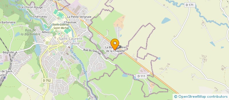 localisation de l'entreprise SCI SLMA  MAULEON