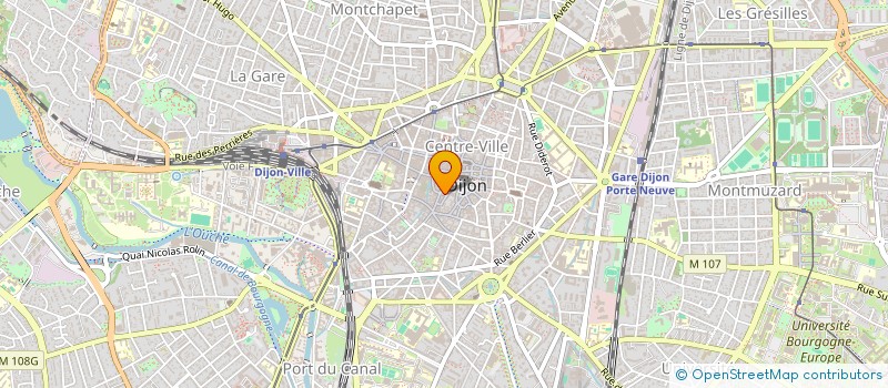 localisation de l'entreprise SCI SLMP42 à DIJON