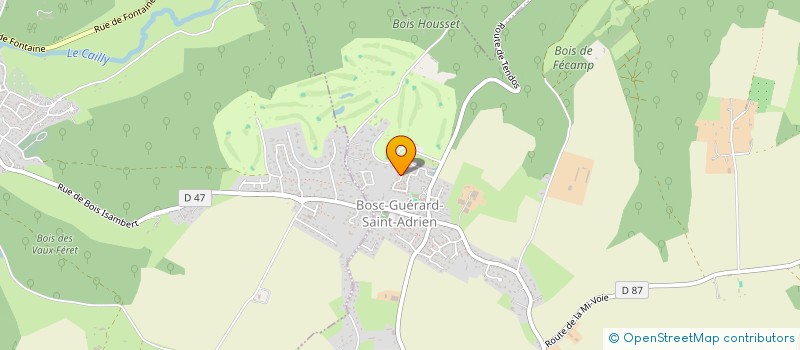 localisation de l'entreprise SCI SLN IMMOBILIER  BOSC-GUERARD-SAINT-ADRIEN