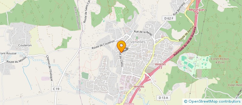 localisation de l'entreprise SCI SLOA  VENELLES