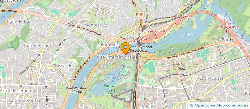 localisation de l'entreprise SCI SLOT 70  LYON