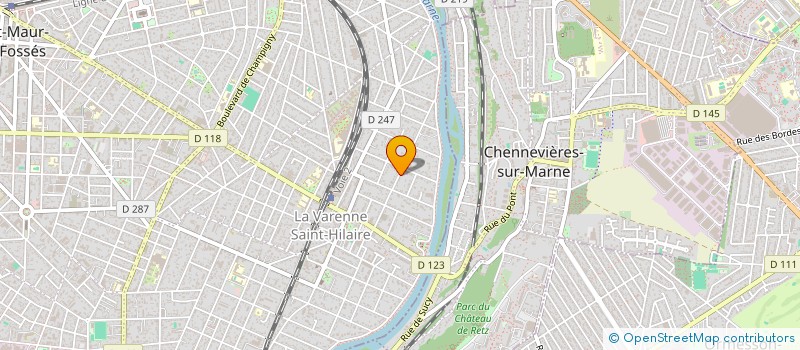 localisation de l'entreprise SCI SLOVENIA à SAINT-MAUR-DES-FOSSES