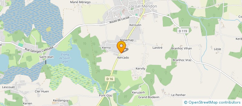 localisation de l'entreprise SCI SLP  LOCOAL-MENDON