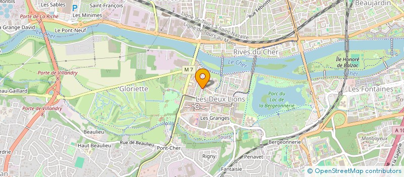localisation de l'entreprise SCI SLPC  TOURS
