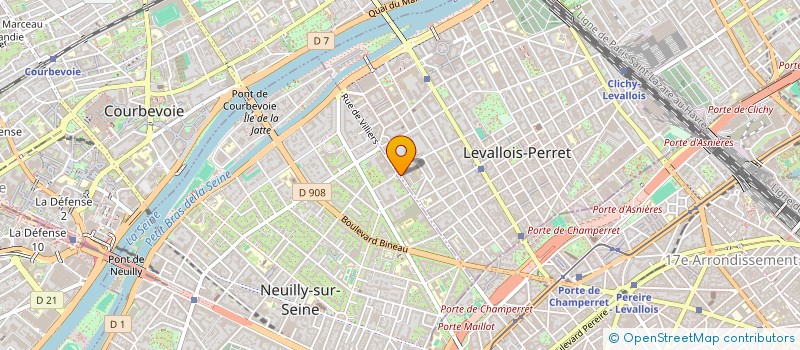 localisation de l'entreprise SCI SLPP à LEVALLOIS-PERRET