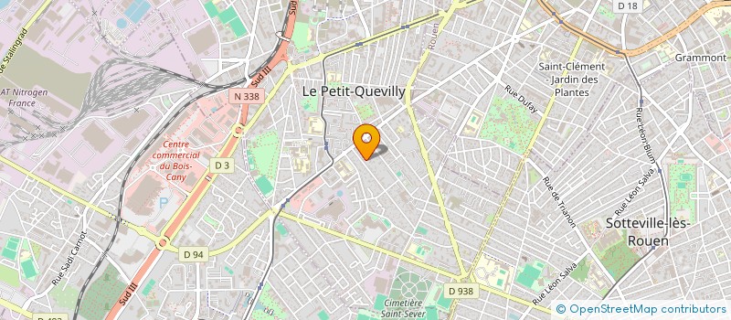 localisation de l'entreprise SCI SLS à LE PETIT-QUEVILLY