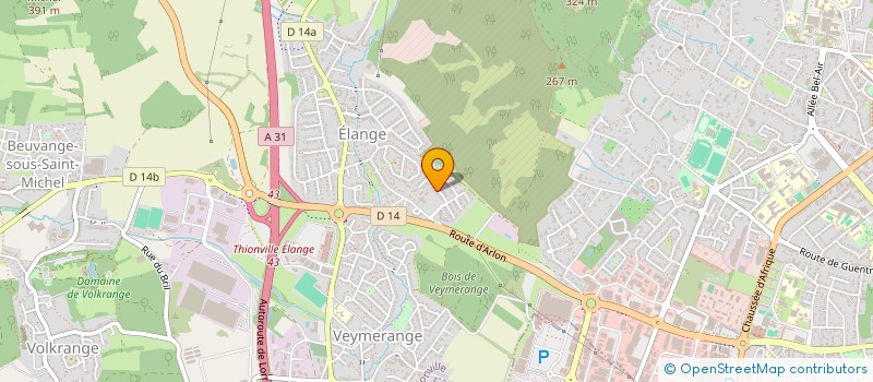 localisation de l'entreprise SCI SLS à THIONVILLE