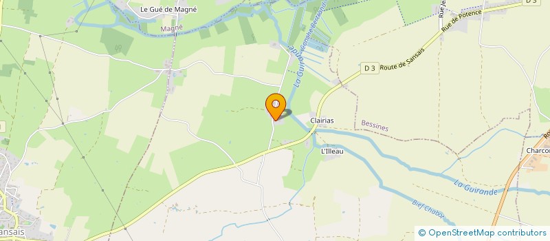 localisation de l'entreprise SCI SLS  FRONTENAY-ROHAN-ROHAN