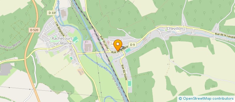localisation de l'entreprise SCI SLS à BAYARD-SUR-MARNE