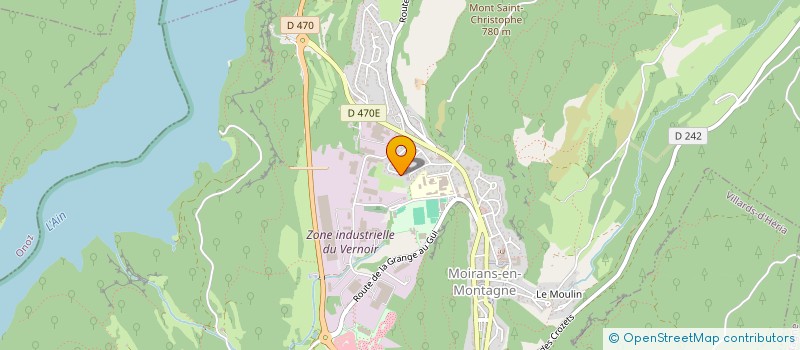 localisation de l'entreprise SCI SLS GRAMPEIX  MOIRANS-EN-MONTAGNE