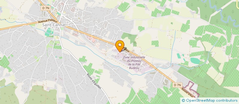 localisation de l'entreprise SCI SLS MORELLI  LAMBESC