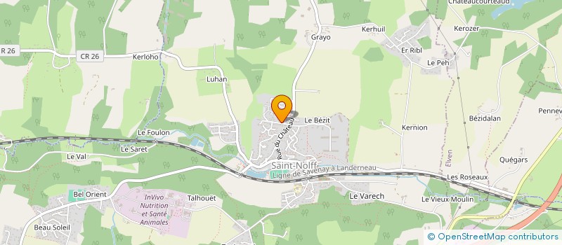 localisation de l'entreprise SCI SLSB  SAINT-NOLFF