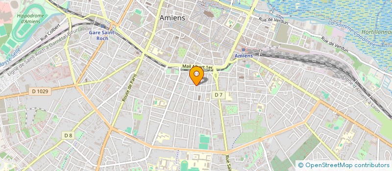 localisation de l'entreprise SCI SLT à AMIENS