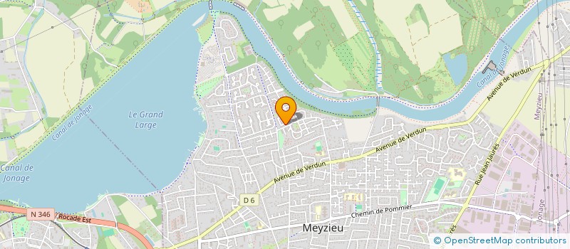 localisation de l'entreprise SCI SLT  MEYZIEU