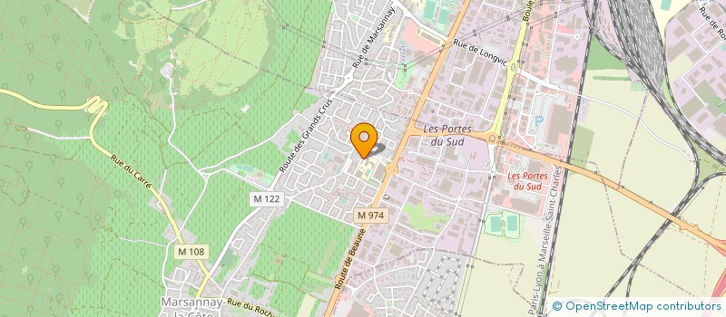 localisation de l'entreprise SCI SLUTER à MARSANNAY-LA-COTE