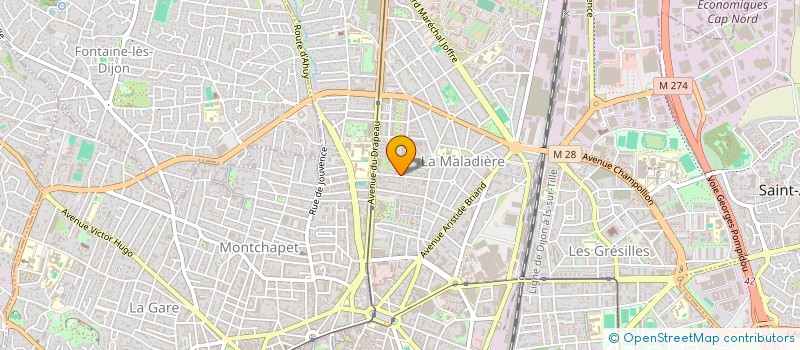 localisation de l'entreprise SCI SM 2C à DIJON