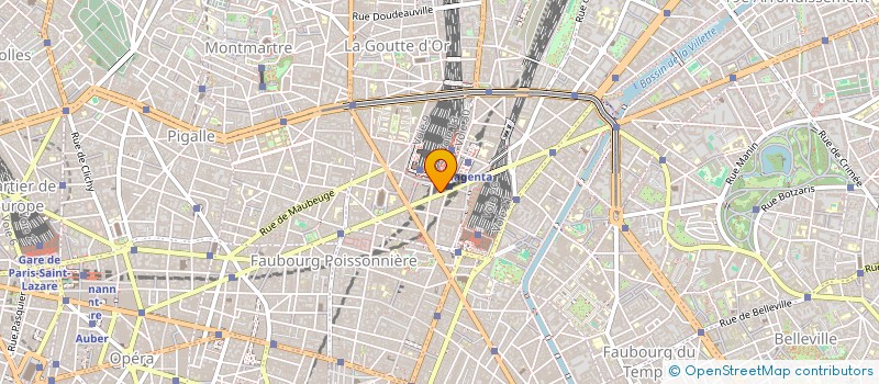 localisation de l'entreprise SCI SM  PARIS