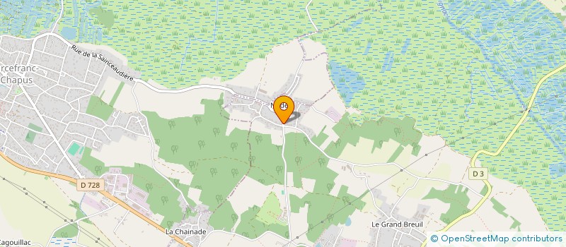 localisation de l'entreprise SCI SM  MARENNES-HIERS-BROUAGE