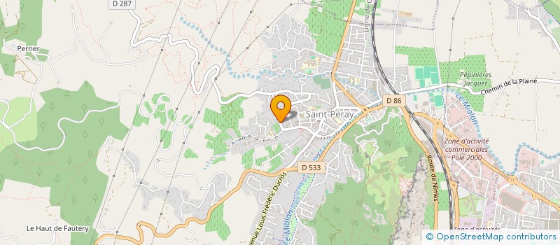 localisation de l'entreprise SCI SM EMPIRE  SAINT-PERAY