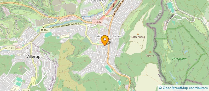 localisation de l'entreprise SCI SM2C  AUDUN-LE-TICHE