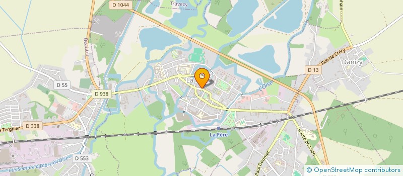 localisation de l'entreprise SCI SM2C  FRESSANCOURT