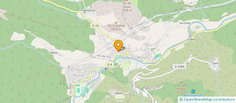 localisation de l'entreprise SCI SM3G à VAL-DE-SOS