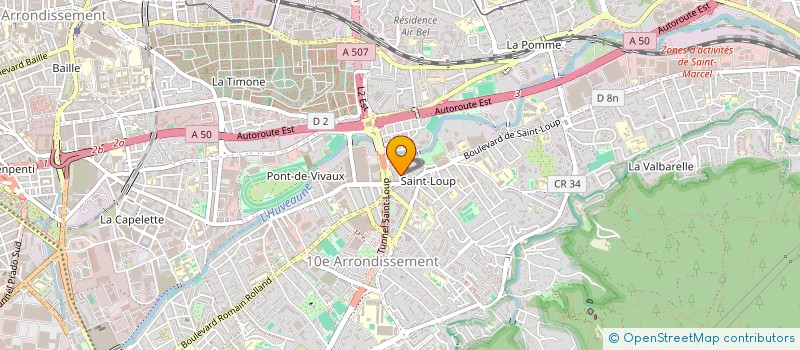 localisation de l'entreprise SCI SMA à MARSEILLE