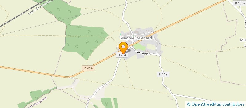 localisation de l'entreprise SCI SMA FAMILY  MAGNY-FOUCHARD