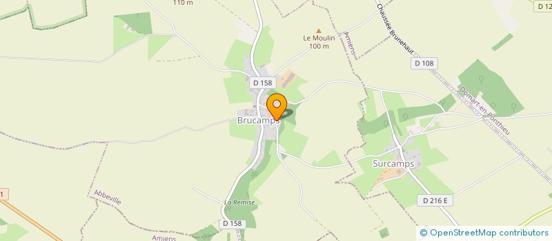 localisation de l'entreprise SCI SMAAC  ERGNIES