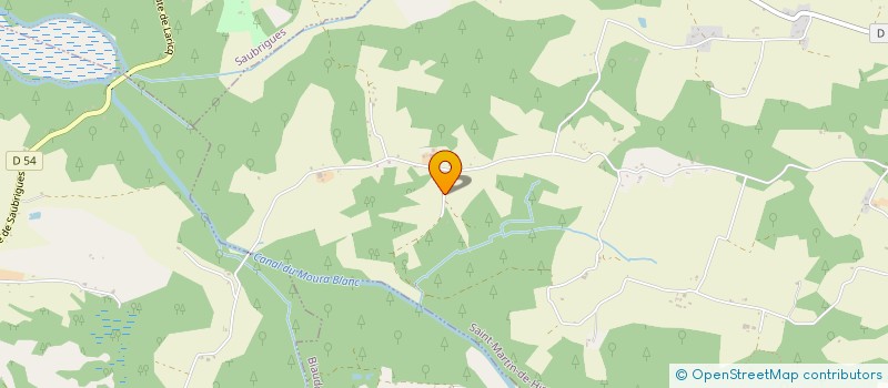 localisation de l'entreprise SCI SMAB INVEST  SAINT-MARTIN-DE-HINX